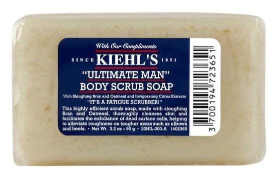 Kiehls ultimate man body scrubbing soap