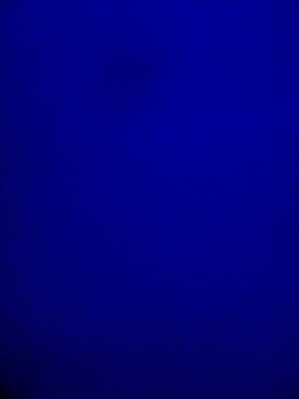 Yves Klein - Mono Blue 1960 - Louisiana Museum - Copenhagen