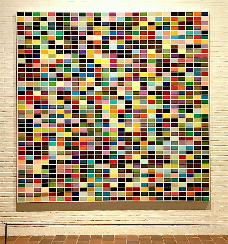 gerhard richter lakfarve color chart 1969