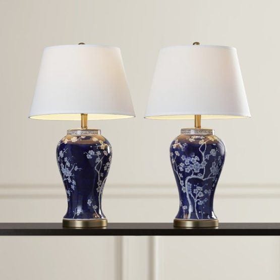 30 Cheap Table Lamps + Sources + What Size to Get Laurel Home