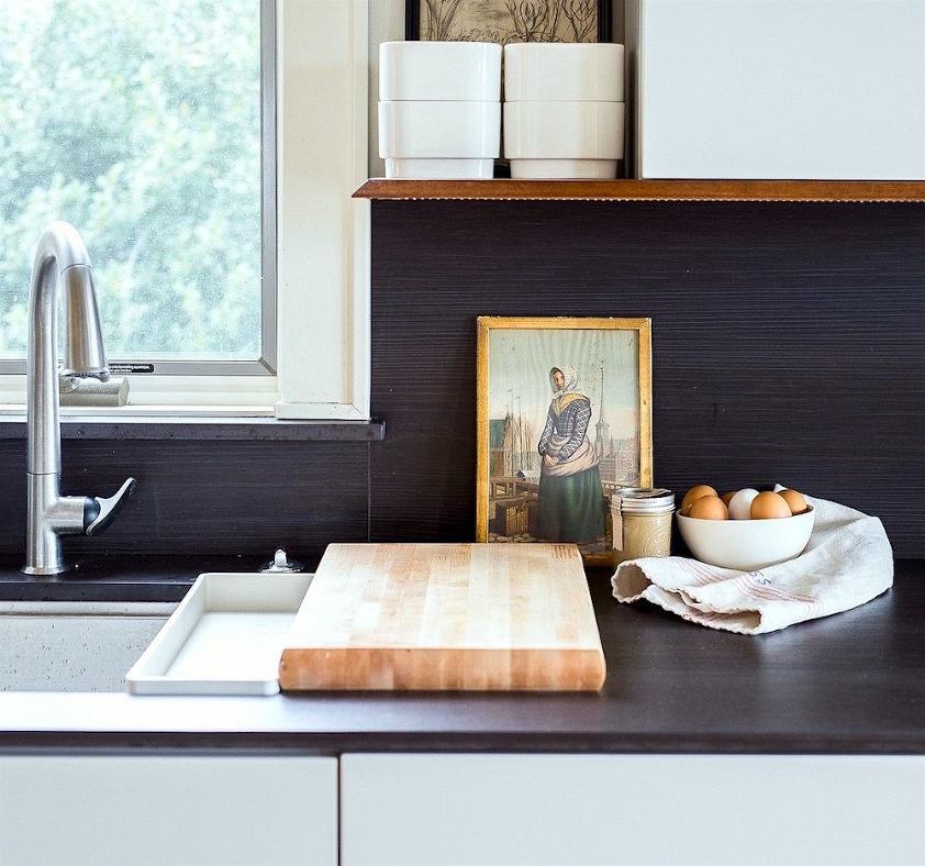 modern-style home - lovely kitchen vignette by Susan Serra