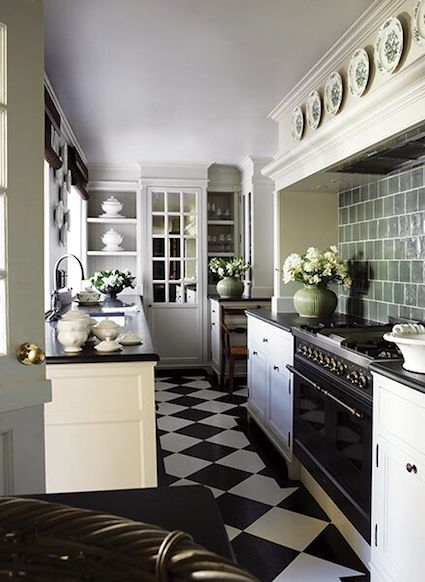 John Jacob interiors - cool galley kitchen