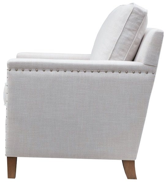 Bourgoin armchair looks a lot more expensive than it is. From Joss & Main