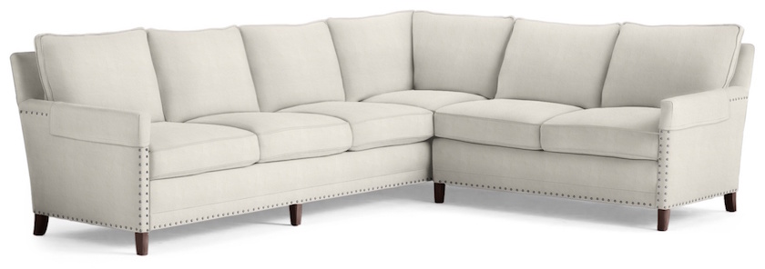 Spruce Street sectional sofa- Serena and Lily