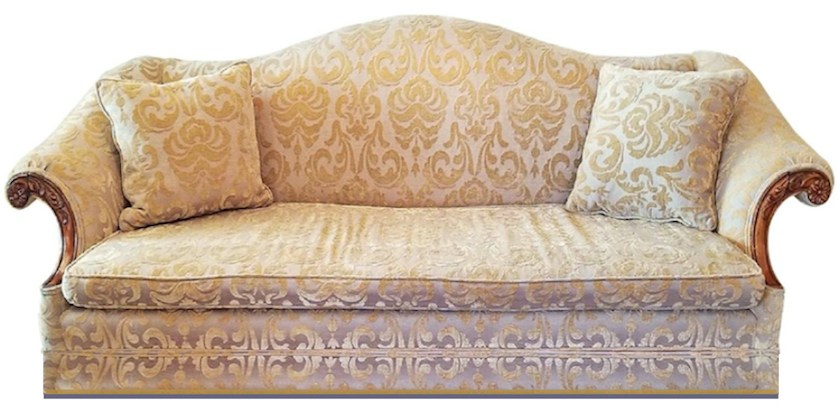 amputated chippendale sofa