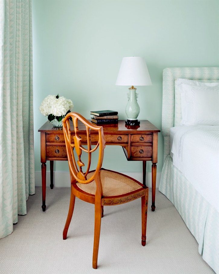 Benjamin Moore Opal Essence - Good for north facing room paint color - J and G Design-washington-DC-home