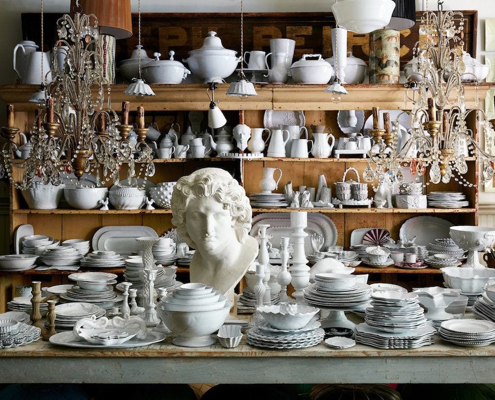 John Derian and Astier DeVillatte_decorating with plates