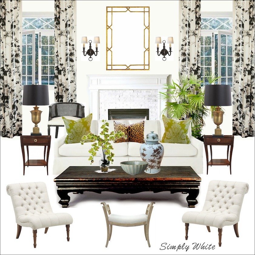 simply white ode to albert hadley living room - best shades of white paint