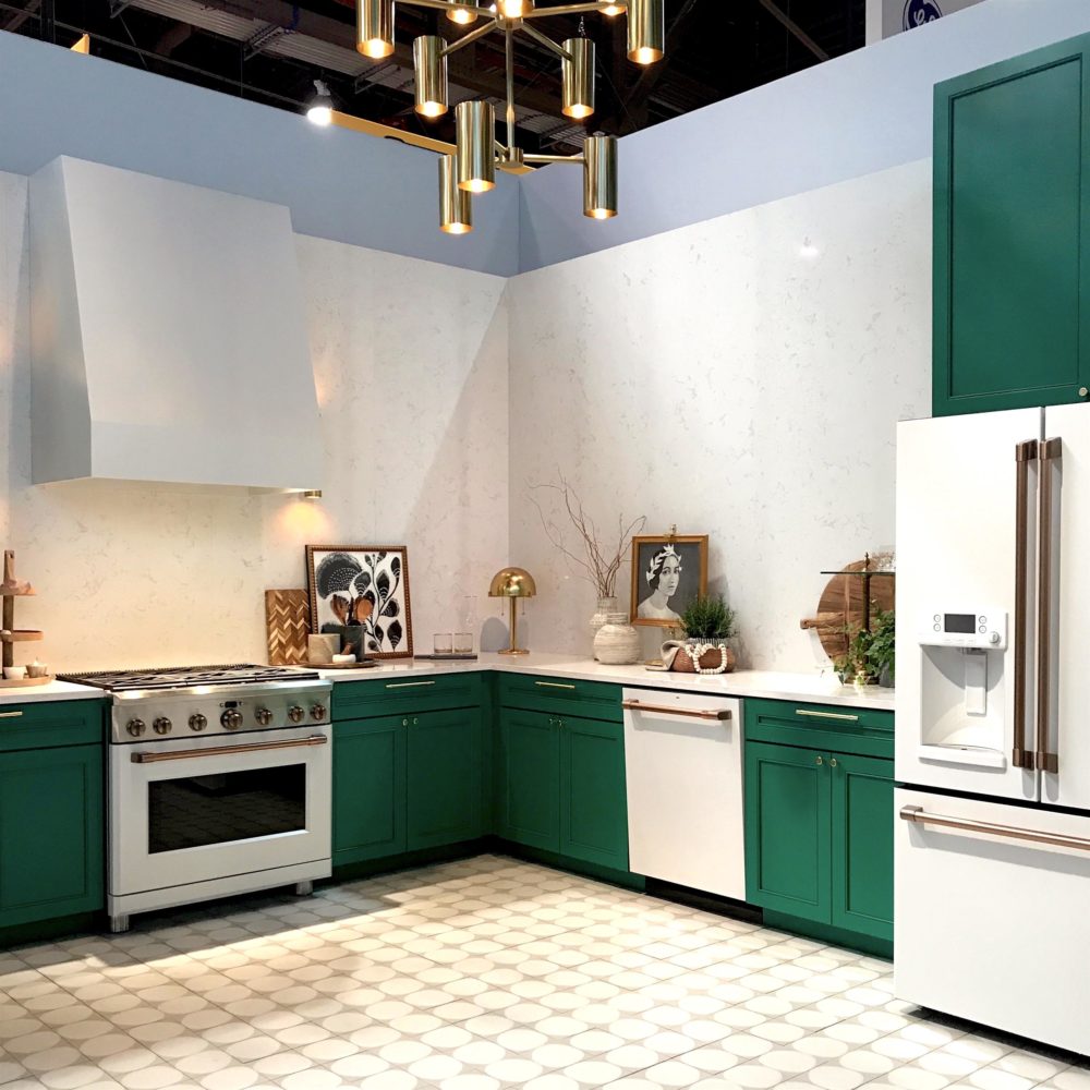 GE Cafe White Matte Appliances Kitchen And Bath Industry Show 