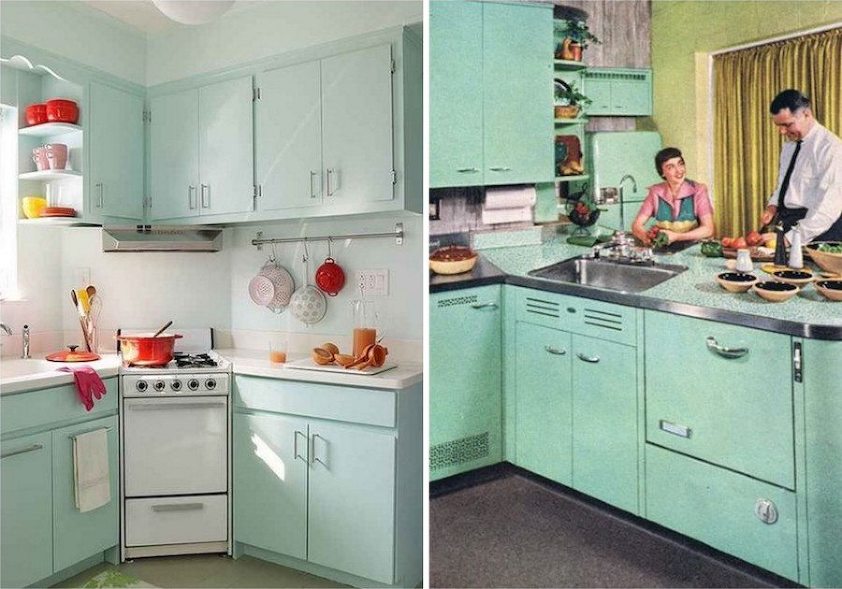 Big Chill Retro kitchen - colorful kitchen appliances