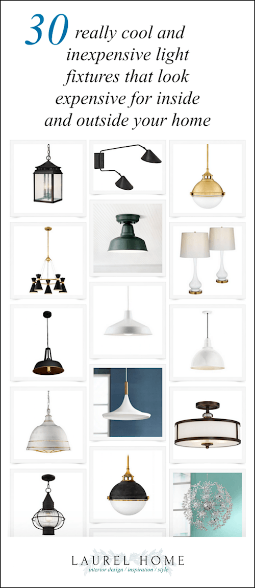 30 light fixtures from Lamps Plus affordable light fixtures