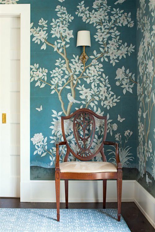 Laura Tutun Dining Room - Gracie wallpaper