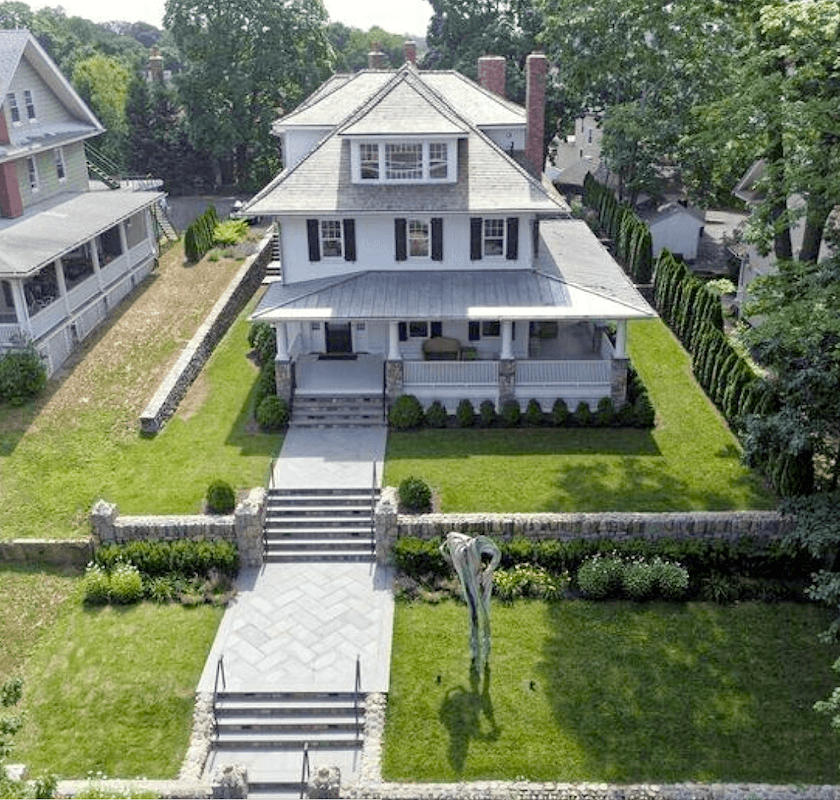 303 Milbank Ave. Greenwich - exterior - color scheme