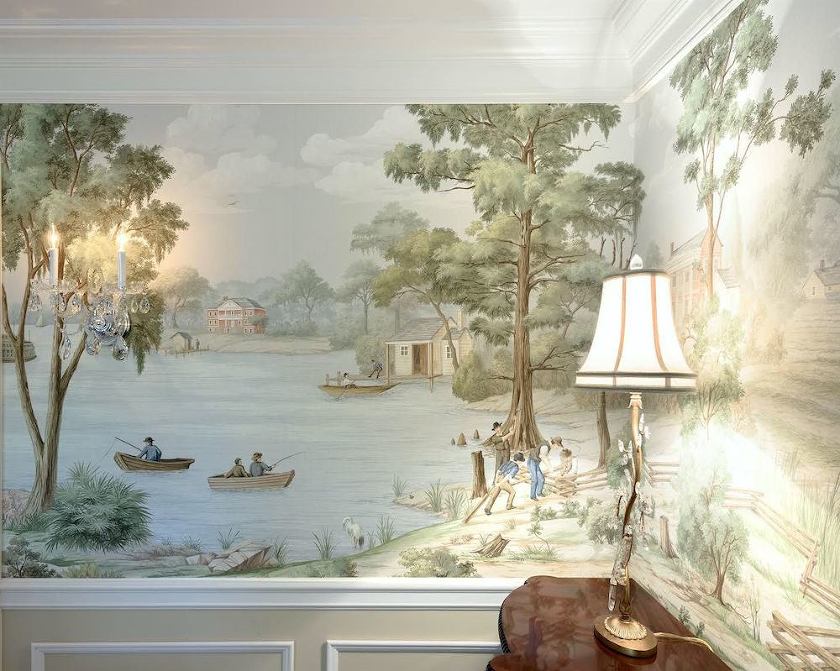 Exquisite Scenic Wallpaper Murals + Sources Laurel Home