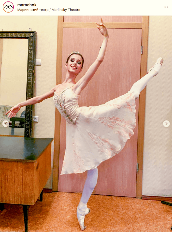 Maria Khoreva - Marachok - instagram - ballerina Mariinsky Theatre Russia