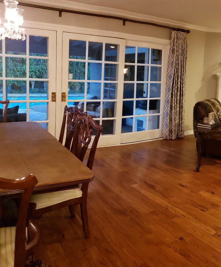 dining room - pool - French doors