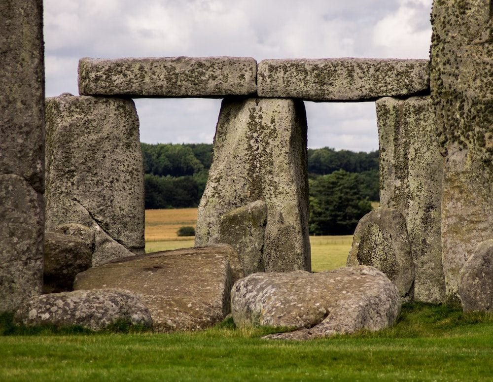 Inja Pavlić on Unsplash - post and lintel construction - stonehenge