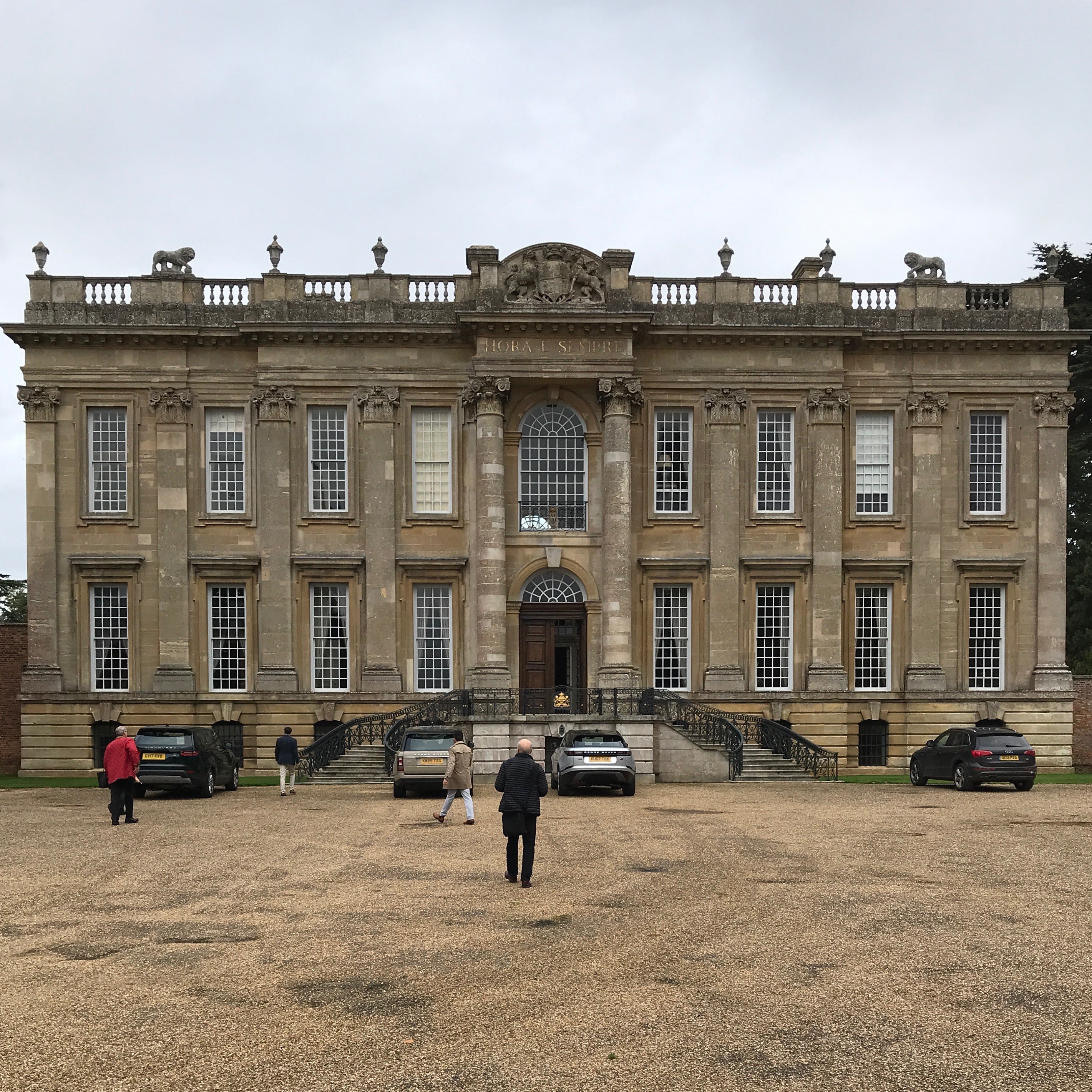 Easton Neston - photo - Laurel Bern - exquisite classical architecture - England