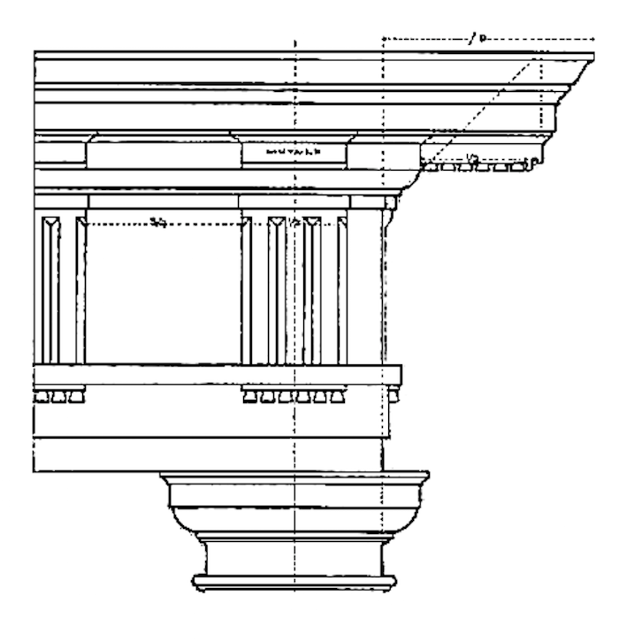 doric entablature