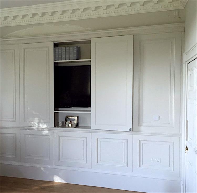 Trefurn - beautiful cabinetry how to hide the TV