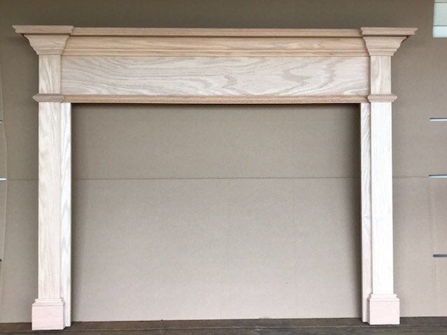  Wood Your Way Mantels on Etsy - classical fireplace mantel proportions