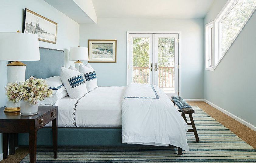 One Kings Lane Bedroom - modern home - electic furnishings