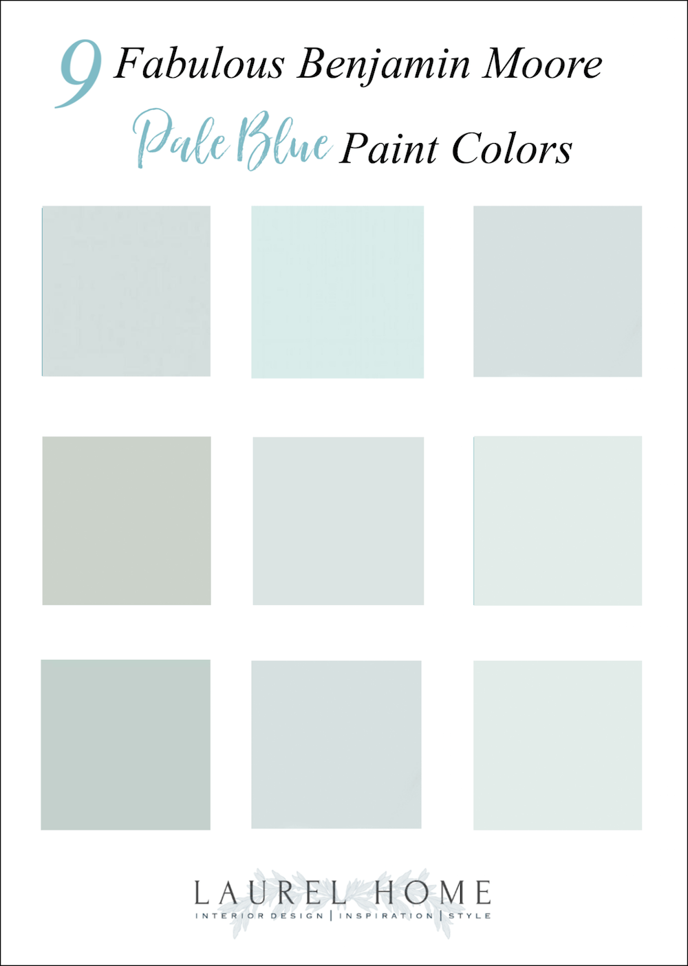 9 Best Pale Blue Paint Colors Laurel Home