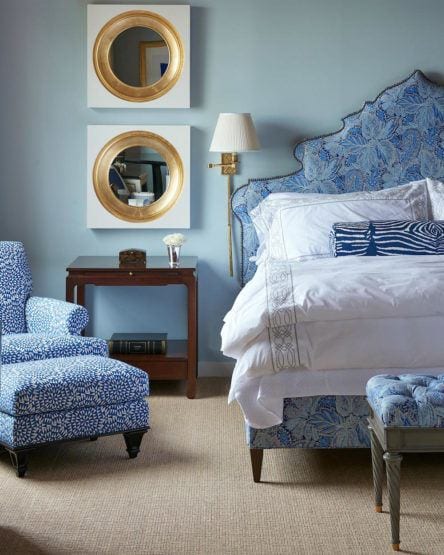 Best Pale Blue Paint Colors, Pale Blue Bedroom Chair