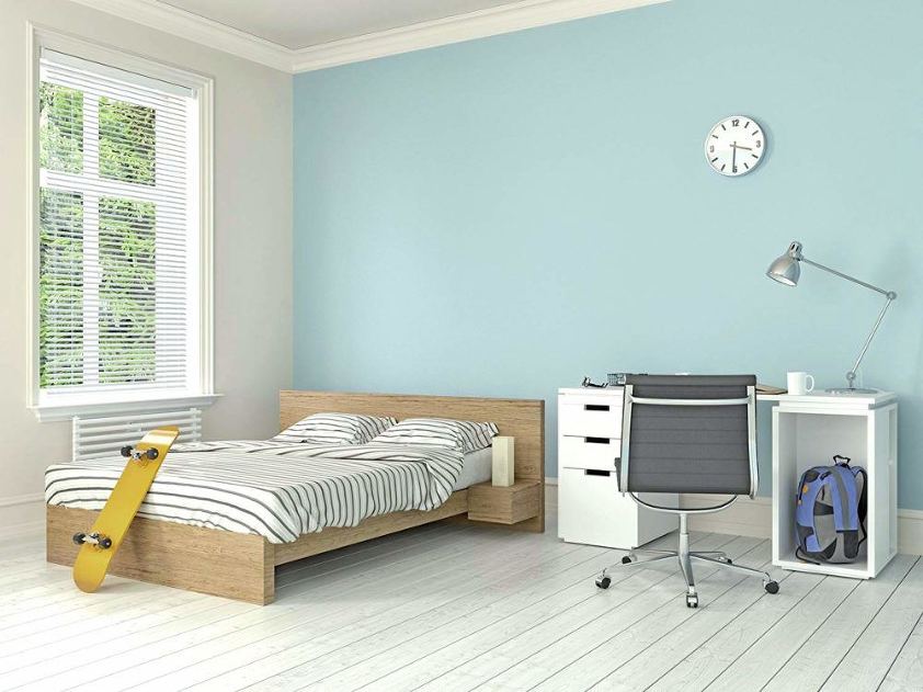 plain pale blue paint color