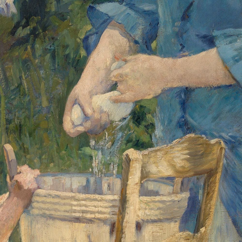 Édouard_Manet_-_Laundry_(Le_Linge)_detail
