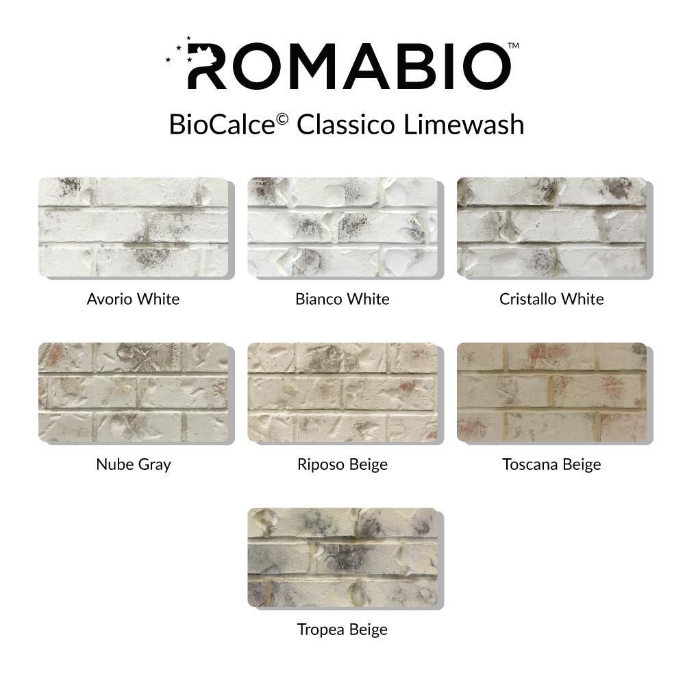 Romabio Classico Limewash Color Choices Laurel Home   Romabio Classico Limewash Color Choices 