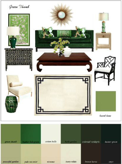 Green Thumb paint and palette collection