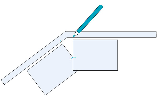 Measuring Angle Bay Window - point of collision