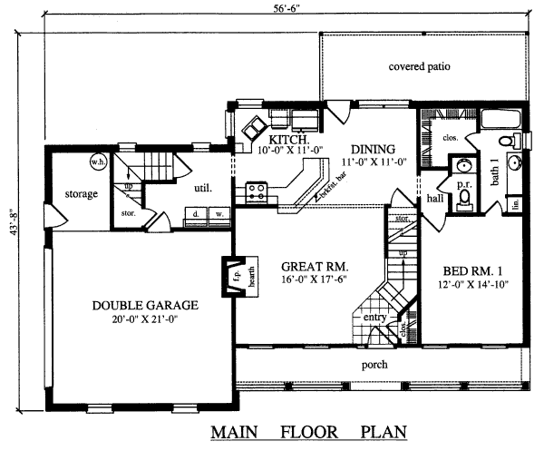 floorplans.com plan 1815-square-feet - open concept floor plan