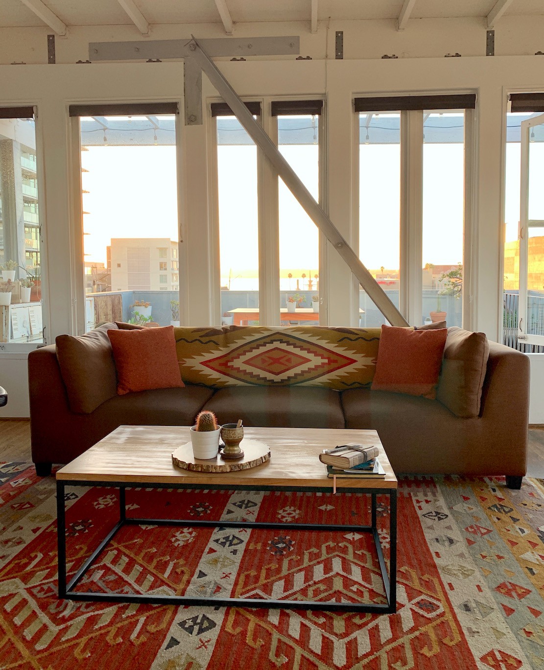 sofa - residential loft renovation San Diego