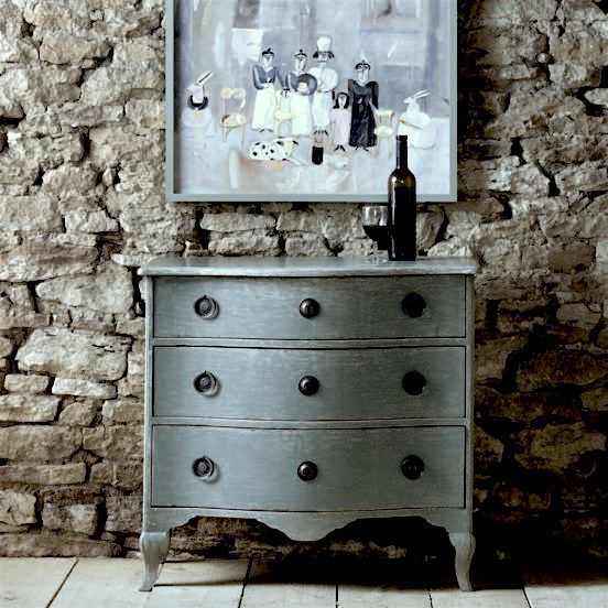 bedroom decorating ideas - beautiful chest from Chelsea Textiles