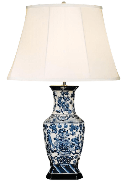english-traditional-style-blue-hexagon-table-lamp