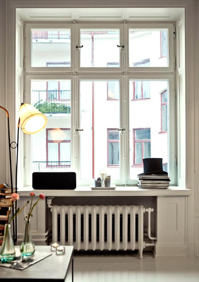 radiator under deep window sill via - Fantastic Frank