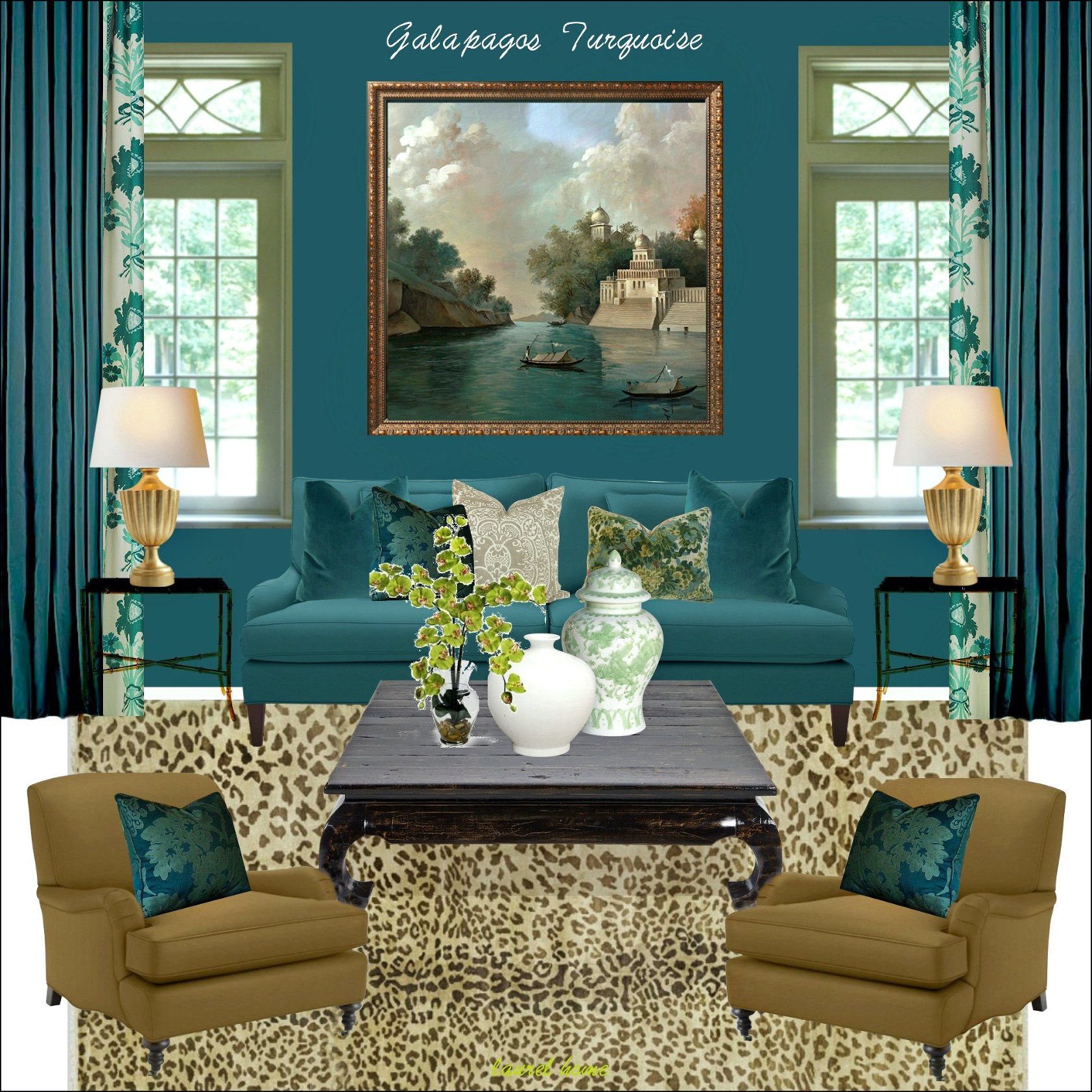 turquoise wall decor        
        <figure class=