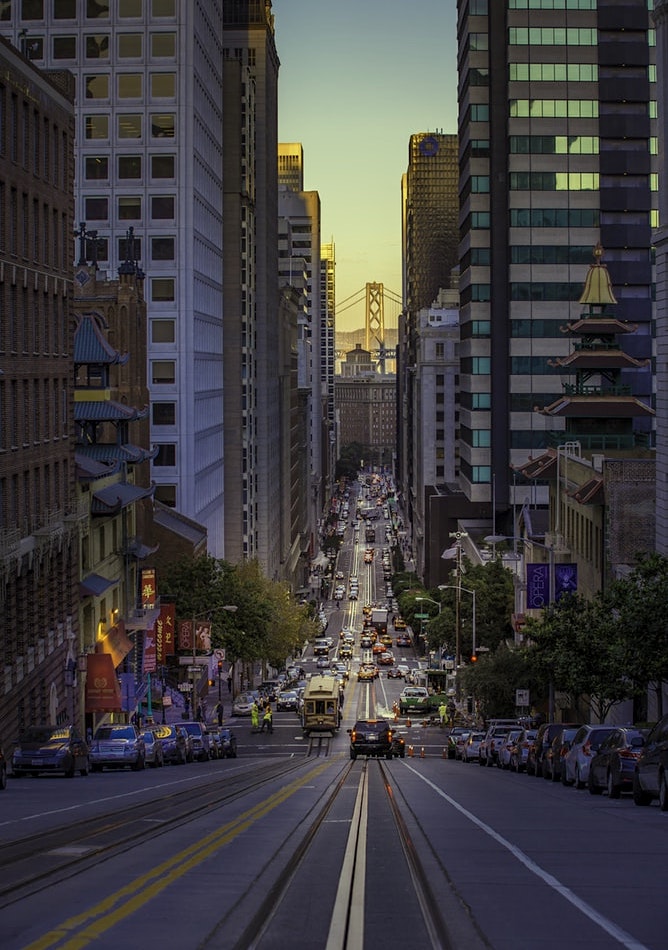 California Street, San Francisco via @reza565 on unsplash