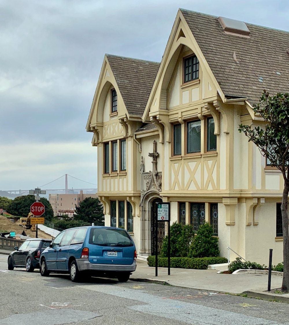 Classical Architecture in San Francisco-Tudor Style Home