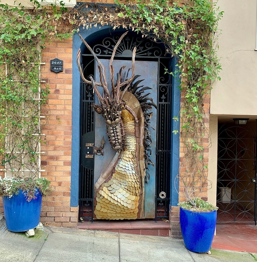 Dragon Front Door - San Francisco