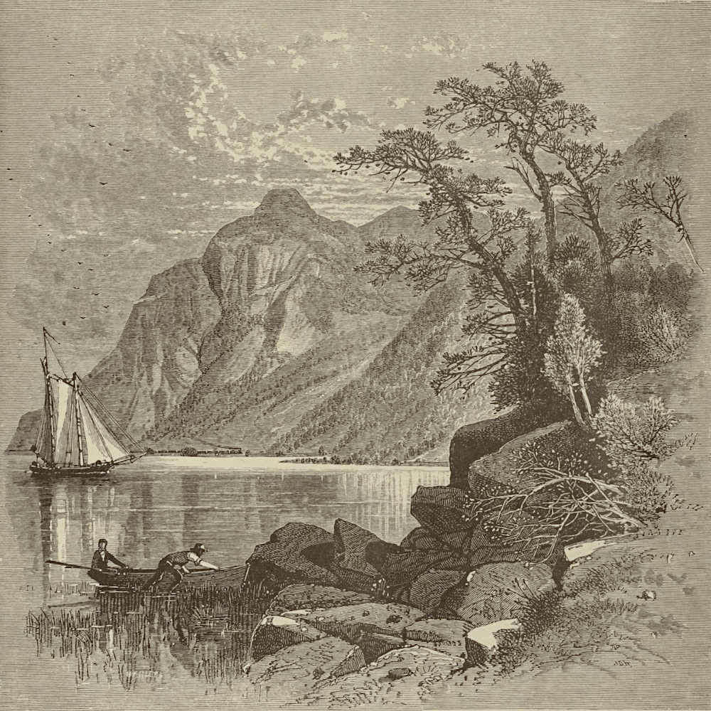 The Hudson river by pen and pencil. Illustrated with sixty engravings on wood, Created : Published New York, D. Appleton, 1888