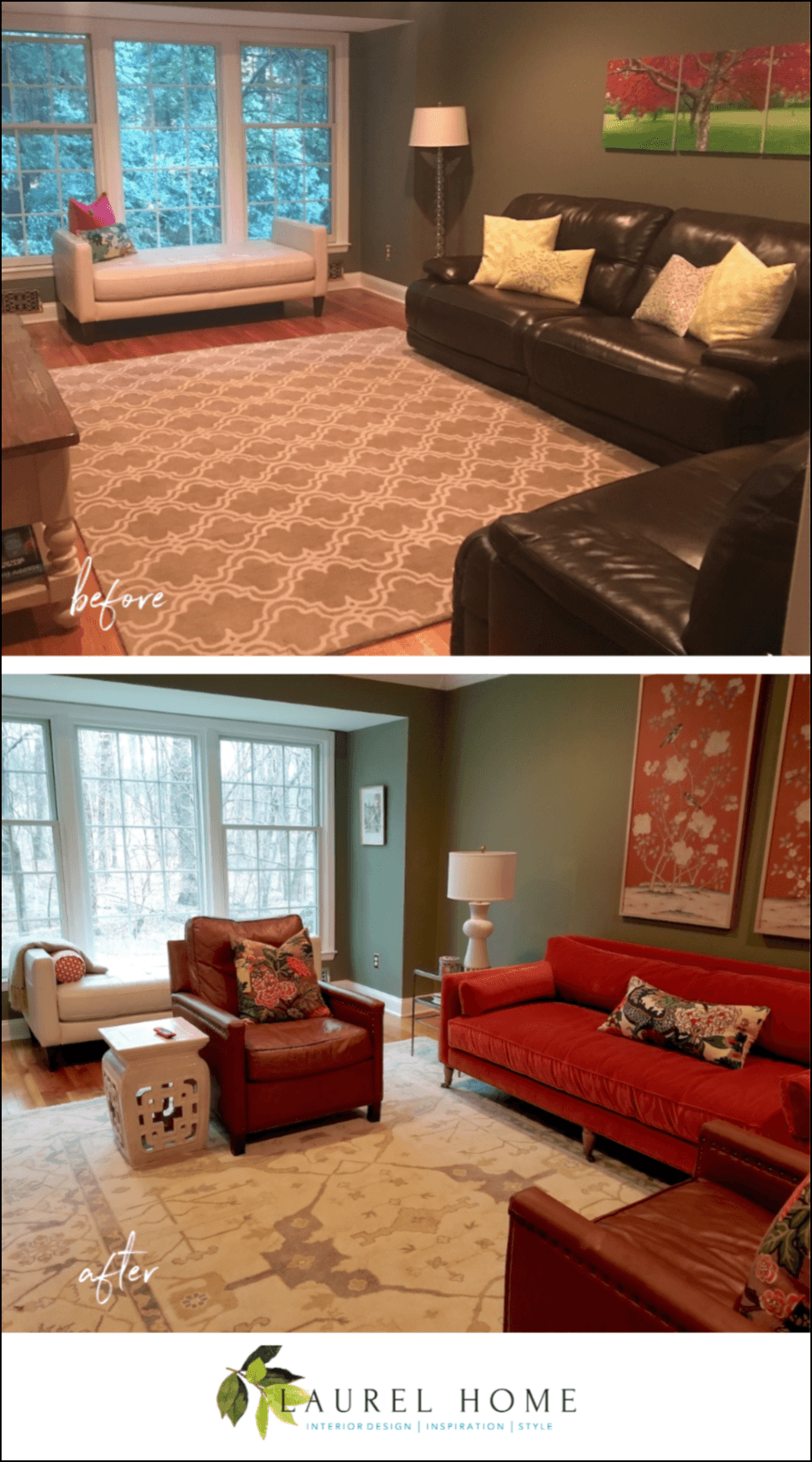 before - after family room
