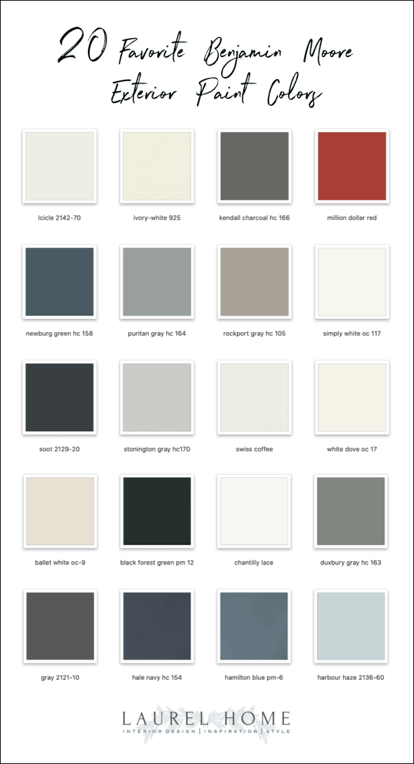 20 Favorite Exterior Paint Colors Doors And Trim Laurel Home,What Colours Go With Green