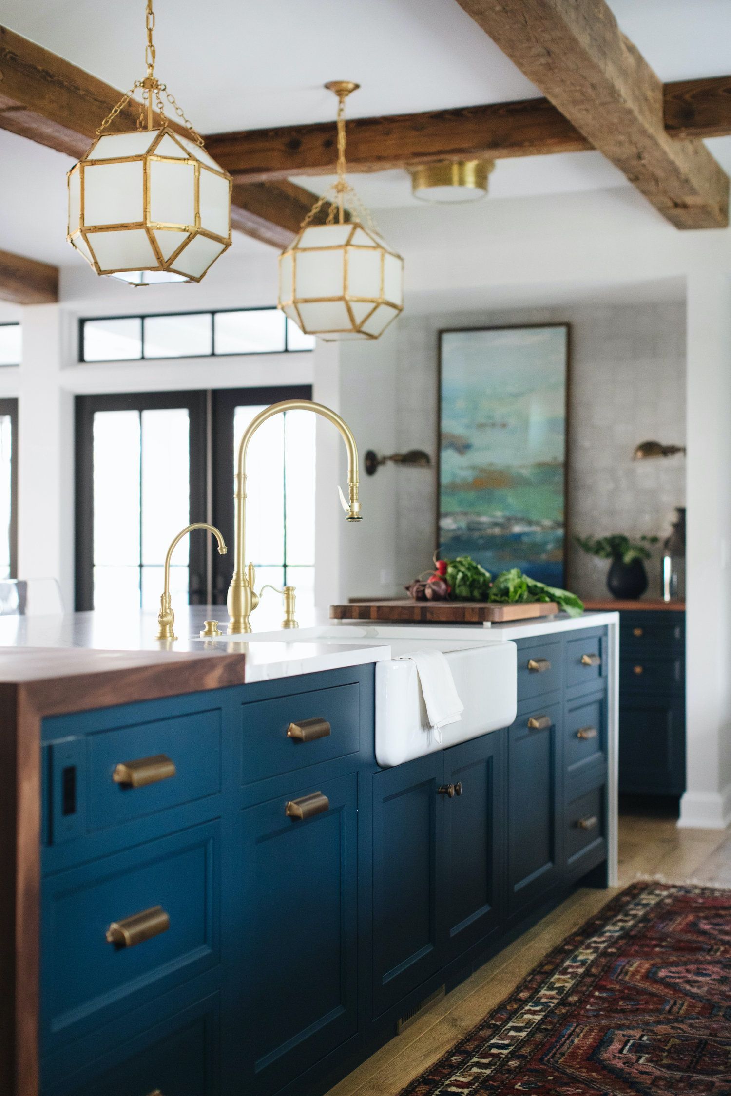 Jean Stoffer Lakeside project - classic kitchen combos