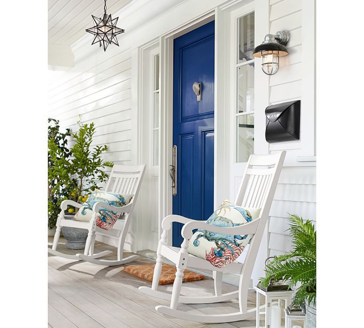 olivia-indoor-outdoor-star-pendant-Pottery Barn porch - outdoor living
