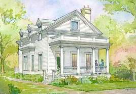 sl-1136 Beaufort Cottage-Southern Living Dream Home