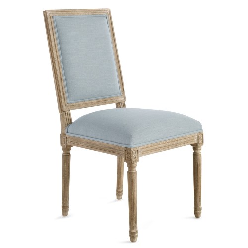 Wisteria Louis Chateau fabric back dining chair