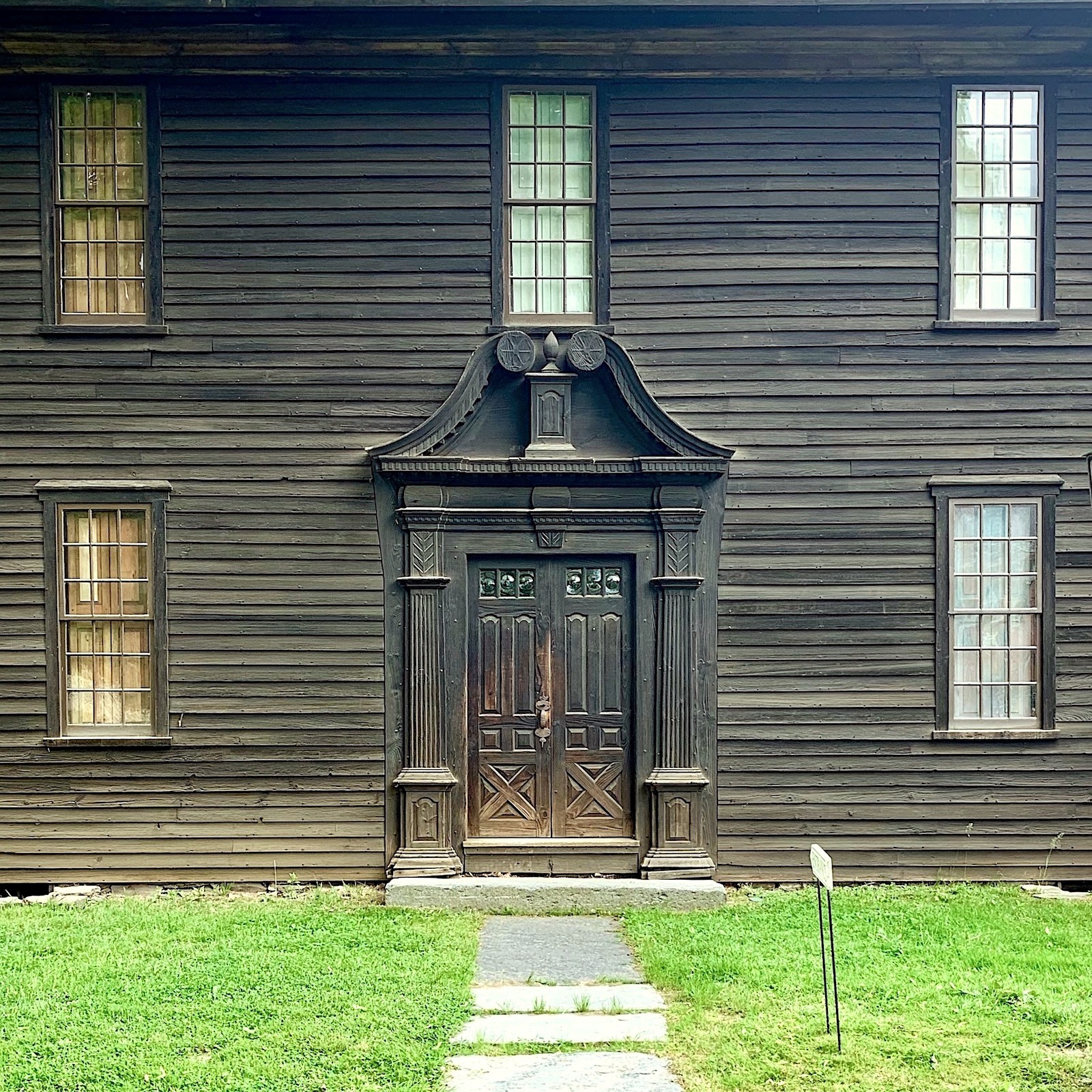 Ashley House Front Door - Historic Deerfield-photo-LB Interiors